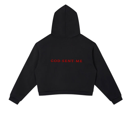 NEW AGES CROP HOODIE