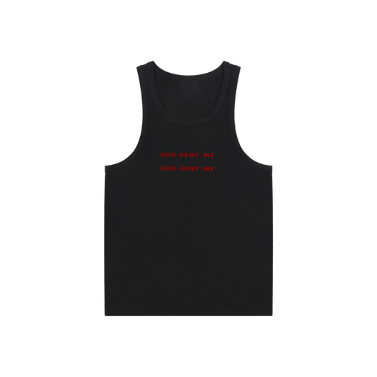 New Ages (God Sent Me) tank tops