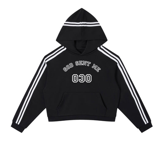 NEW AGES CROP HOODIE